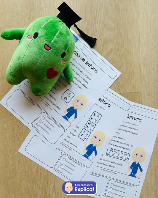 Fichas de leitura | Pack #7