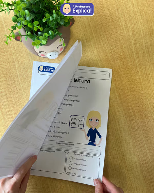 Fichas de leitura | Pack #4