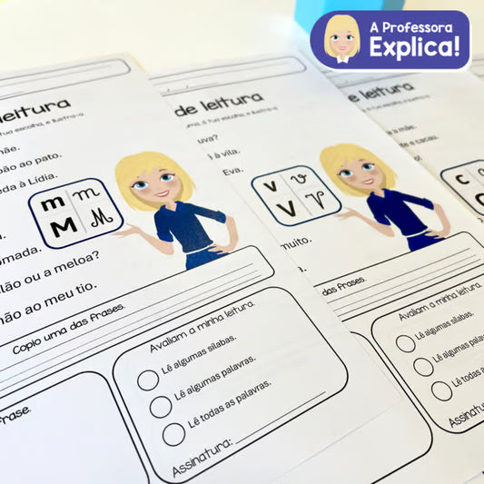 Fichas de leitura | Pack #2