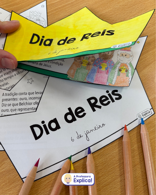 Dia de Reis | Coroa + desenho
