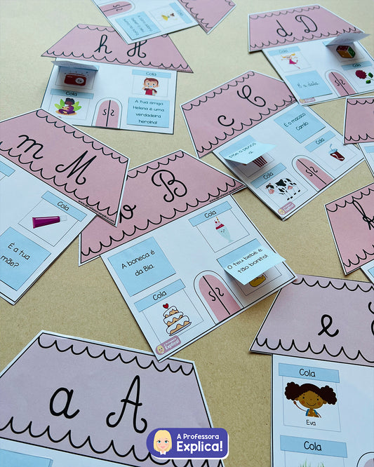 Casas das letras | da A a Z!