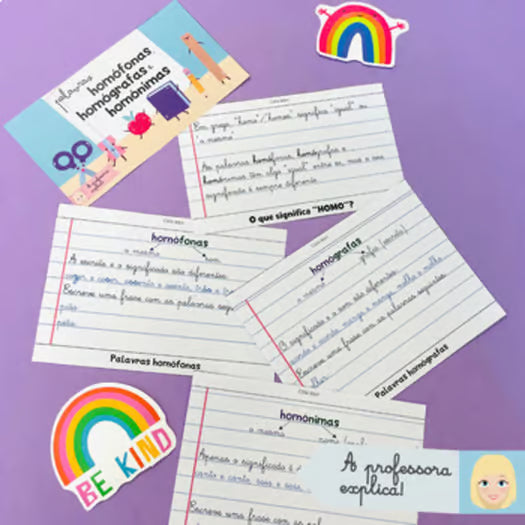 Palavras homófonas, homógrafos e homónimas | Flipbook