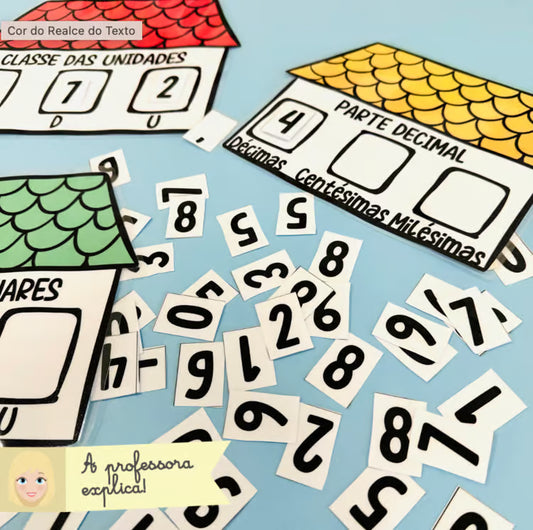 Casas | Classes e ordens dos números