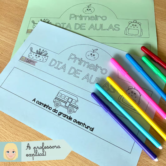 1.º Dia de Aulas | Coroa