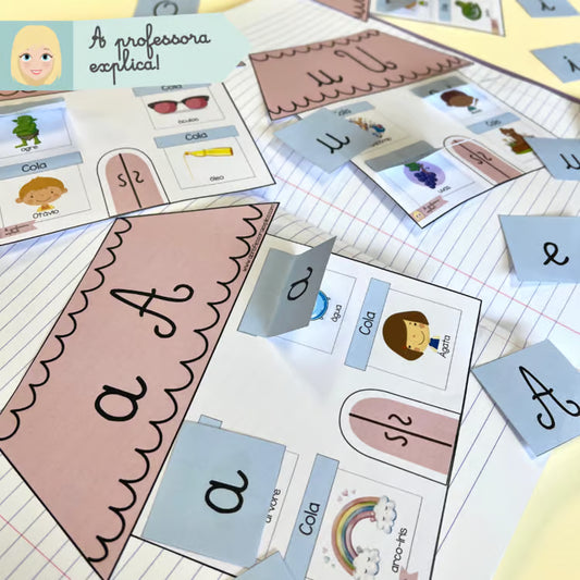 Casas das letras | Pack #1