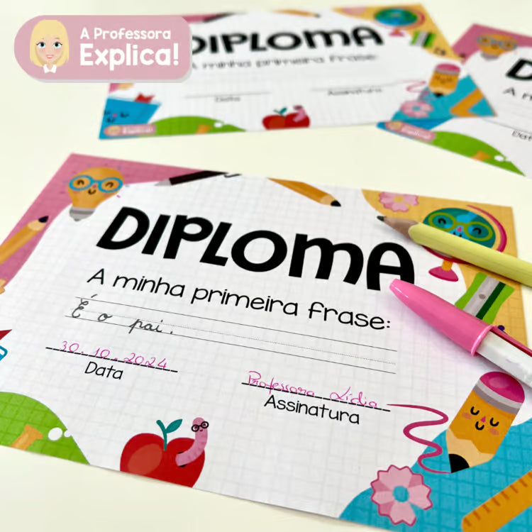 Diploma | A Minha Primeira Frase