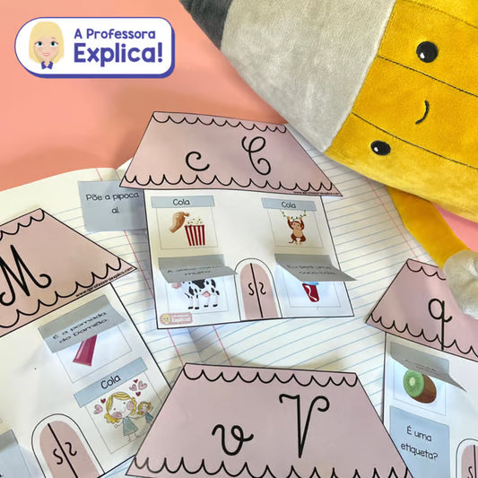 Casas das letras | Pack #3