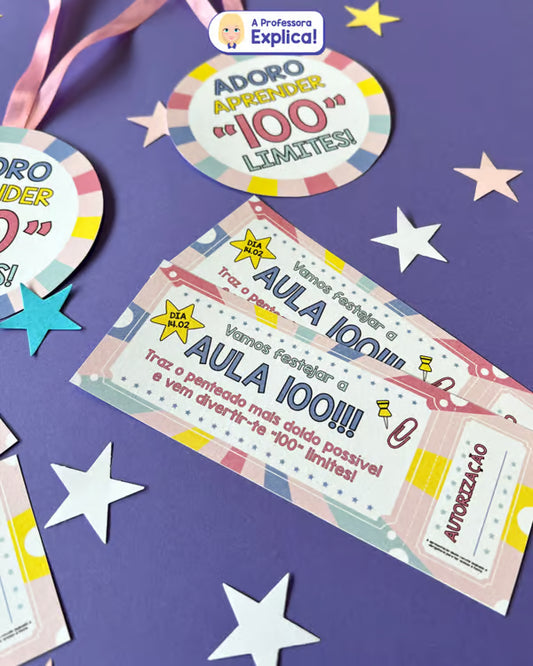 Aula 100 | Convite e Medalha