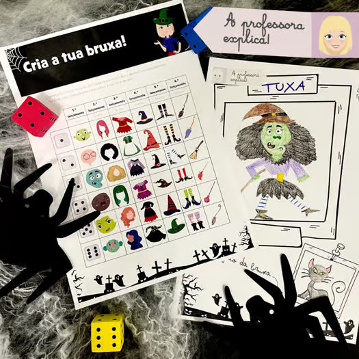 Halloween | Cria a tua bruxa