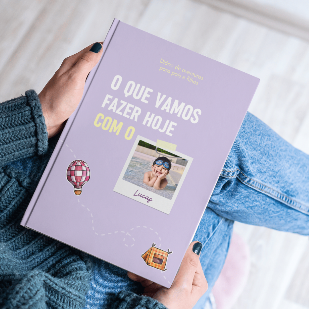 Diário de aventuras para pais e filhos