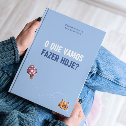 Diário de aventuras para pais e filhos