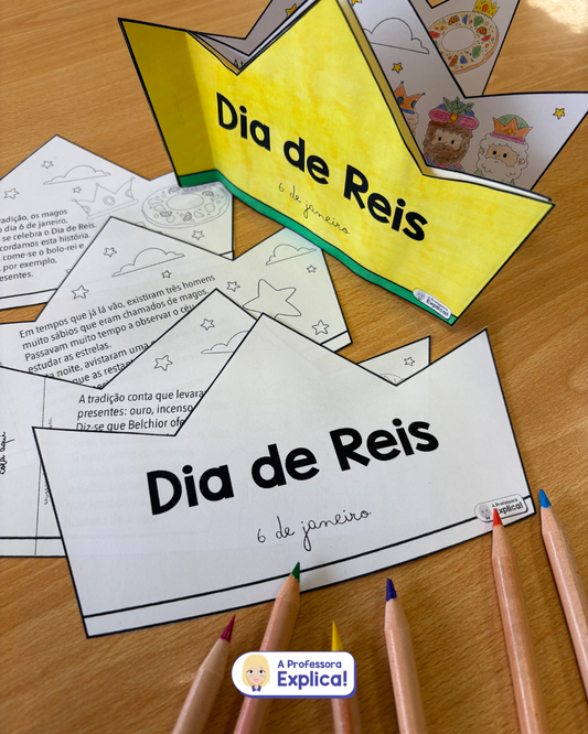 Dia de Reis | Coroa + desenho