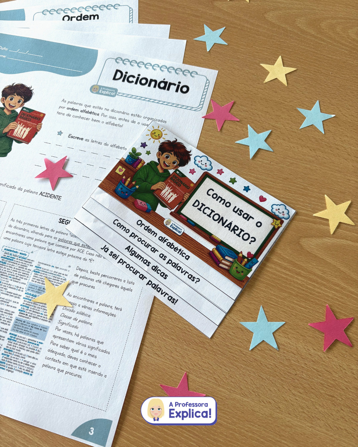 Como usar o dicionário? | Flipbook + Exercícios