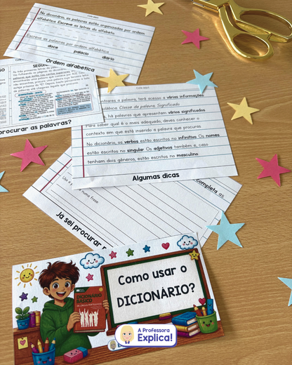 Como usar o dicionário? | Flipbook + Exercícios