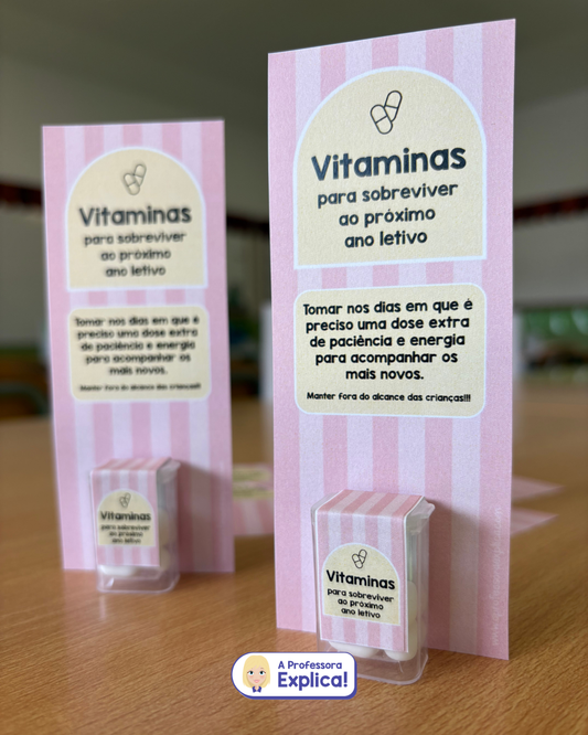Regresso às Aulas | Vitaminas