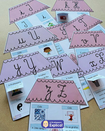 Casas das letras | da A a Z!