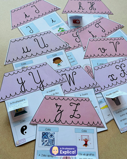 Casas das letras | da A a Z!