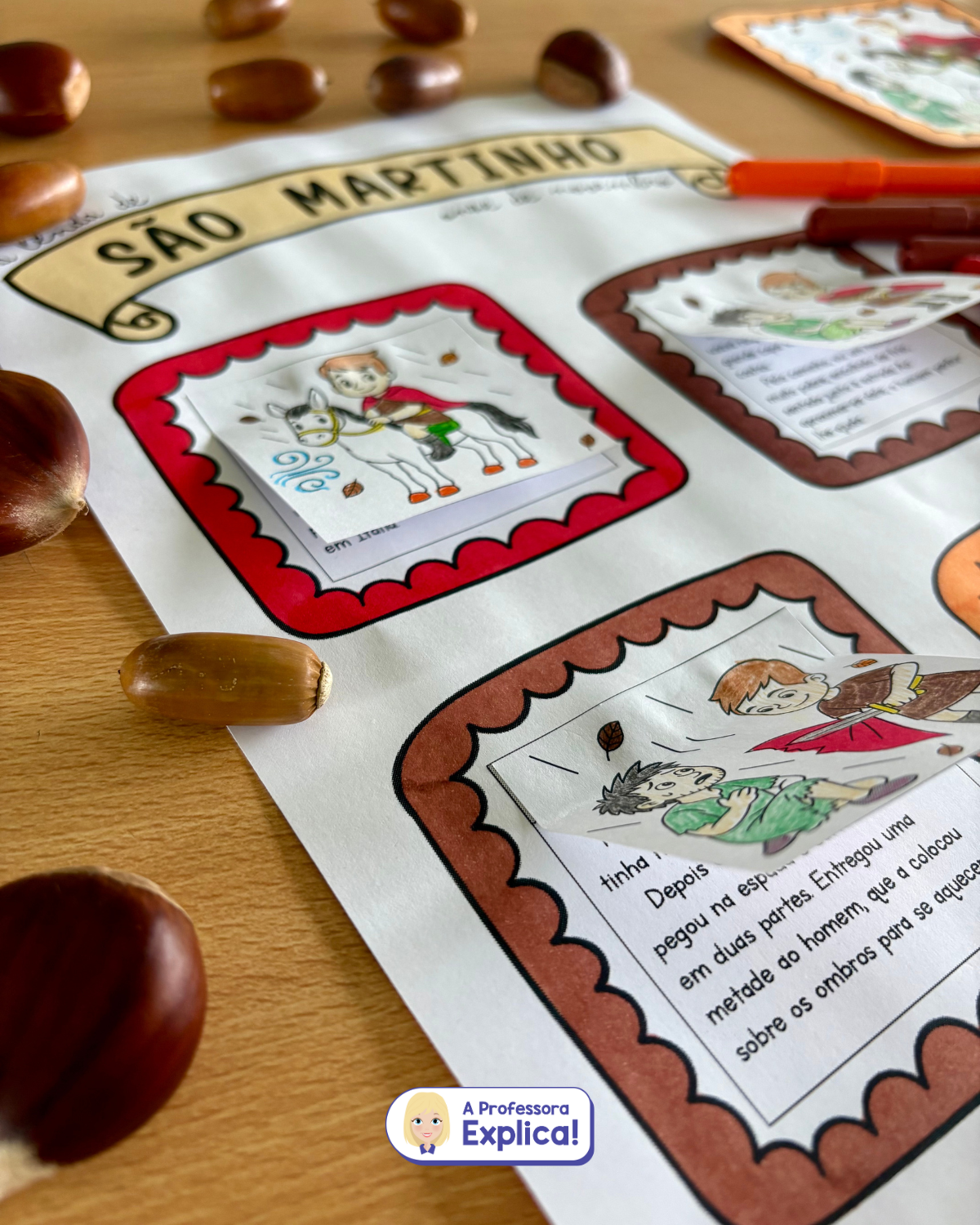 São Martinho | Lenda + ilustração