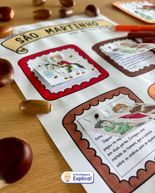 São Martinho | Lenda + ilustração