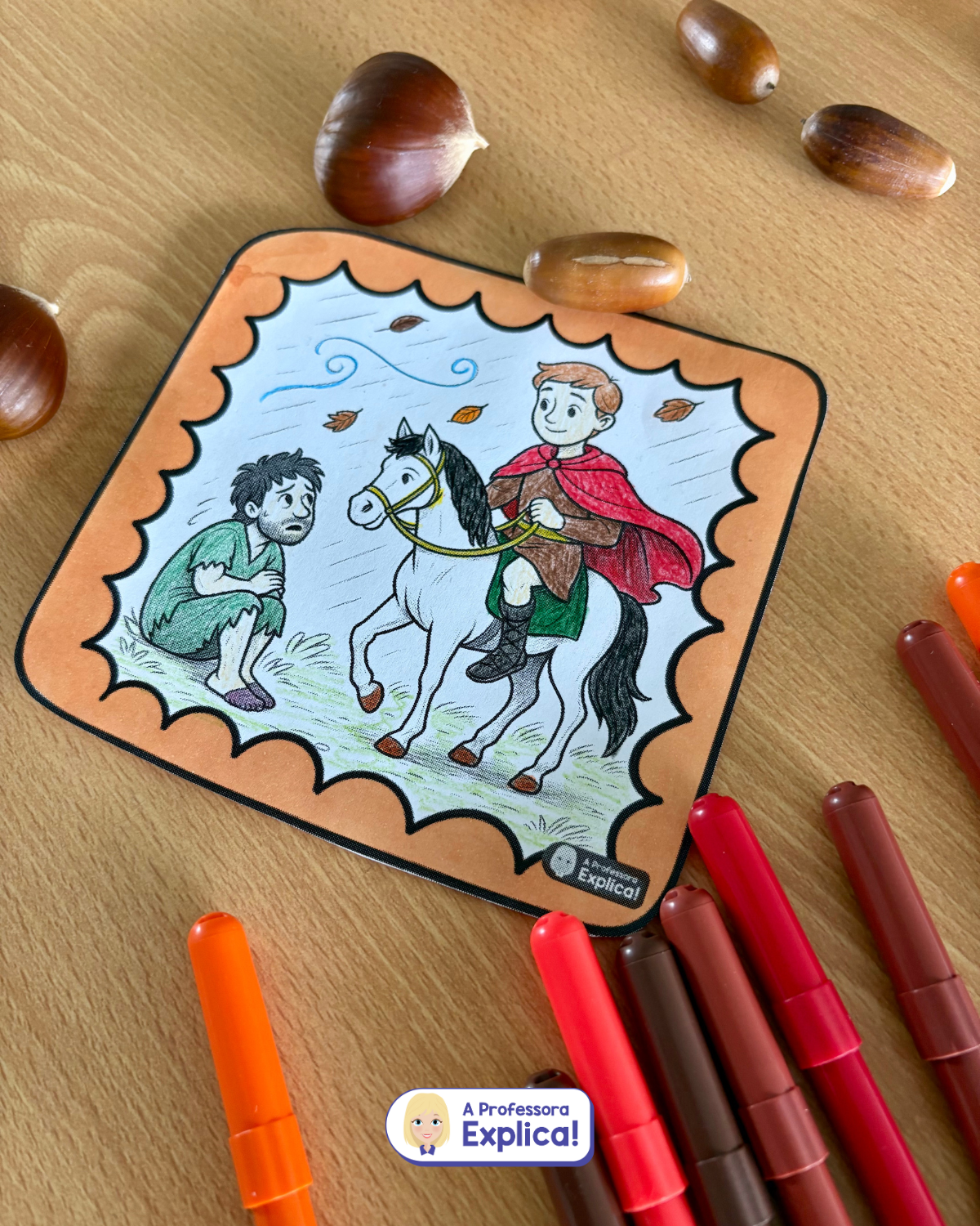 São Martinho | Lenda + ilustração