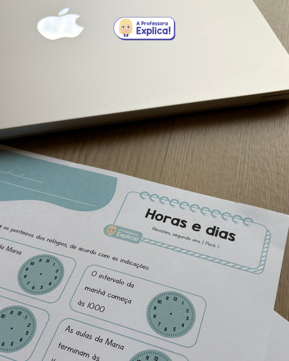 Revisões de Matemática - 2.º ano | Pack 1