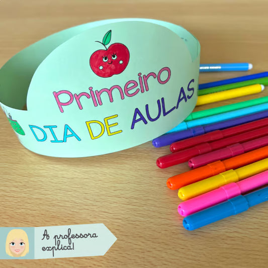 1.º Dia de Aulas | Coroa