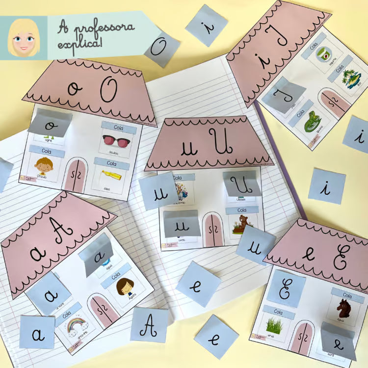 Casas das letras | Pack #1