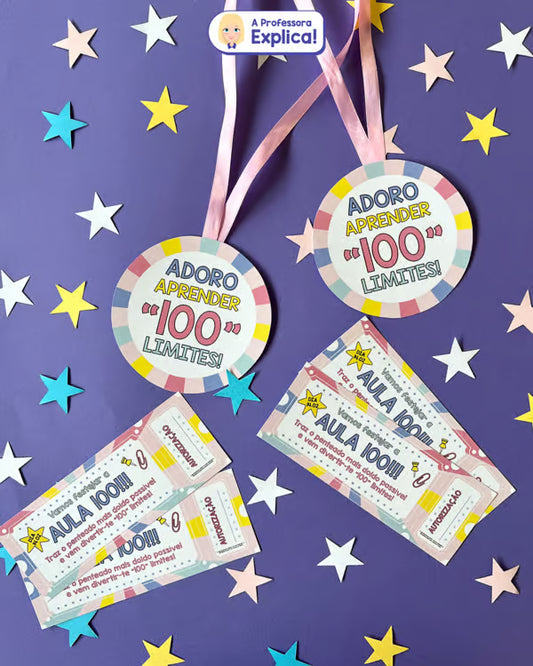 Aula 100 | Convite e Medalha
