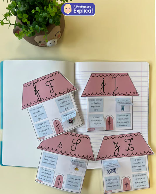 Casas das letras | Pack #5