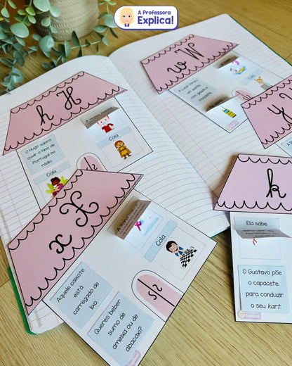 Casas das letras | Pack #6