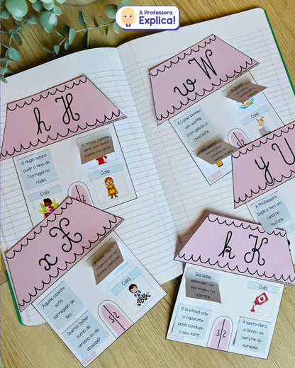 Casas das letras | Pack #6
