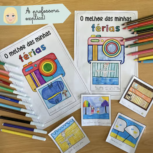 1.º Dia de Aulas | Máquina Fotográfica
