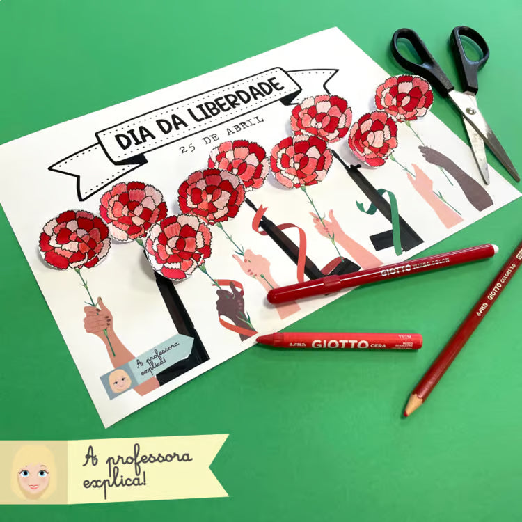 25 de Abril | Cravos e espingarda