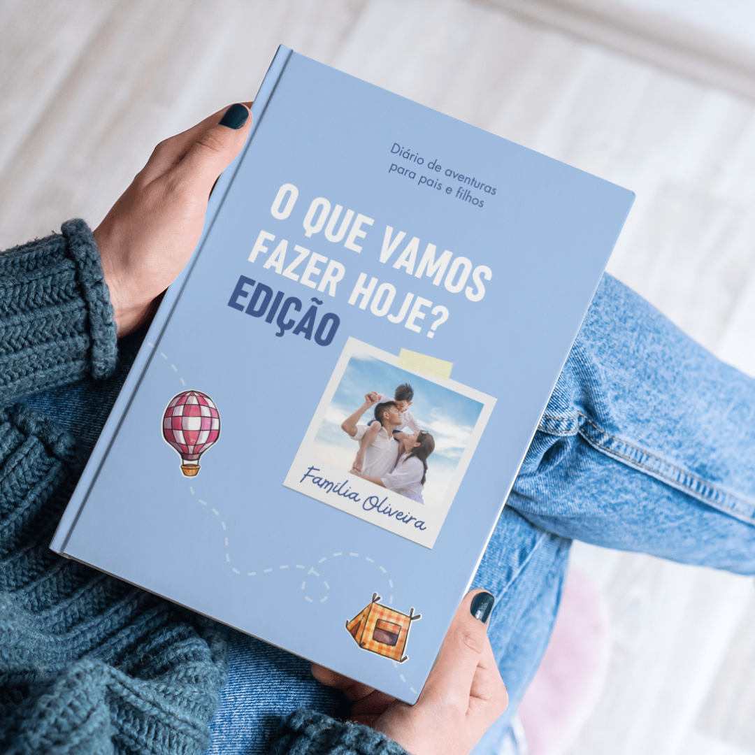 Diário de aventuras para pais e filhos
