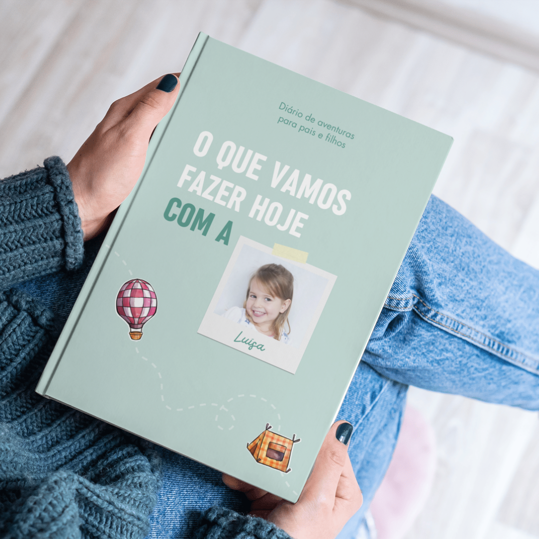 Diário de aventuras para pais e filhos