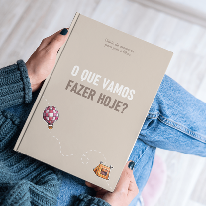 Diário de aventuras para pais e filhos